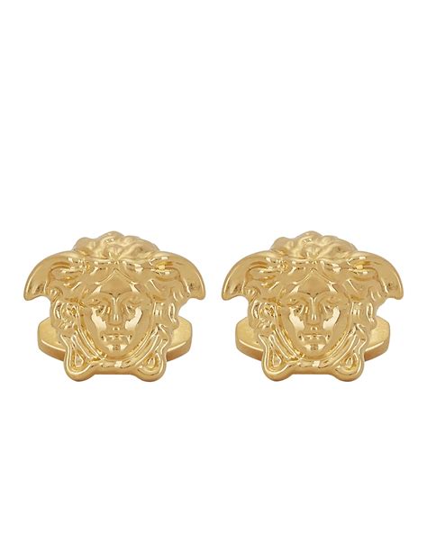 VERSACE Cufflinks in Oro Caldo 